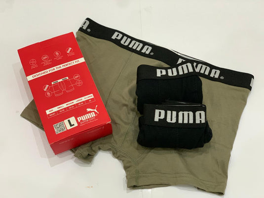 Puma Comfort Boxer Briefs 3-Pack: Supportive Underwear for Daily Comfort